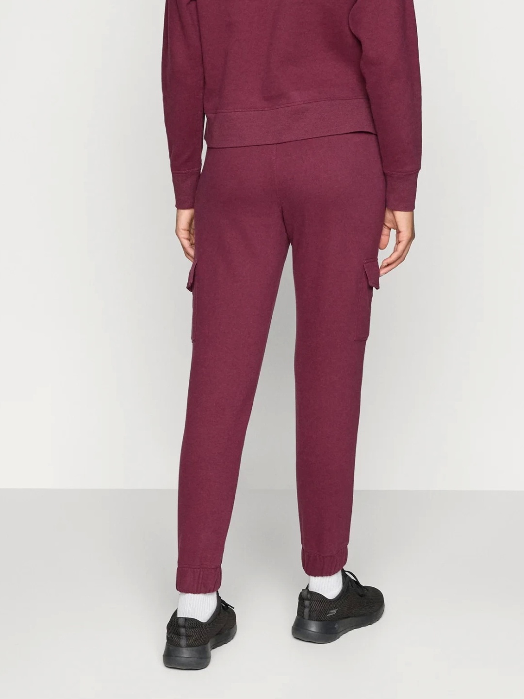 Карго DKNY бордовый