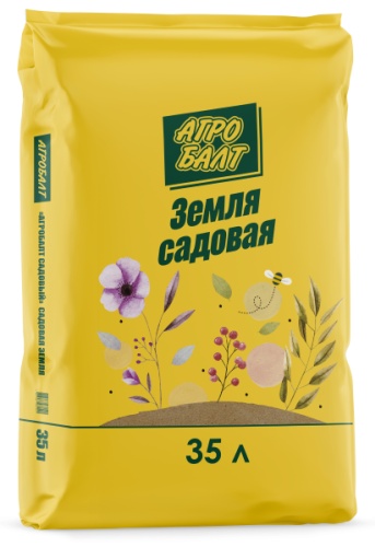 Грунт Агробалт Садовая земля 35 л