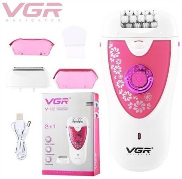 VGR Professional эпилятор V-722 2В1