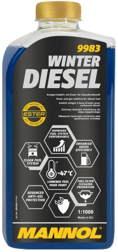 Mannol присадка 4036021996738 Антигель эфирная присадка 1 л