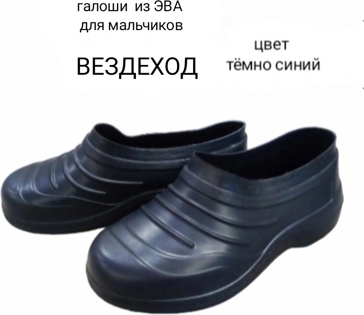 Галоши Вездеход синий