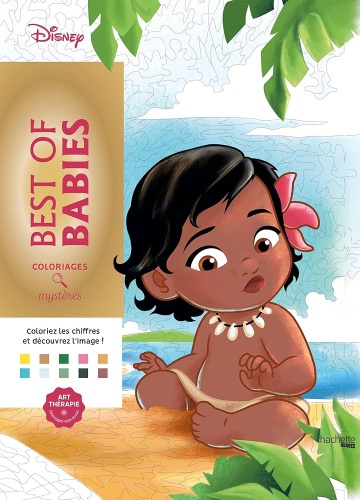 Раскраска Coloriages mysteres disney Best of babies