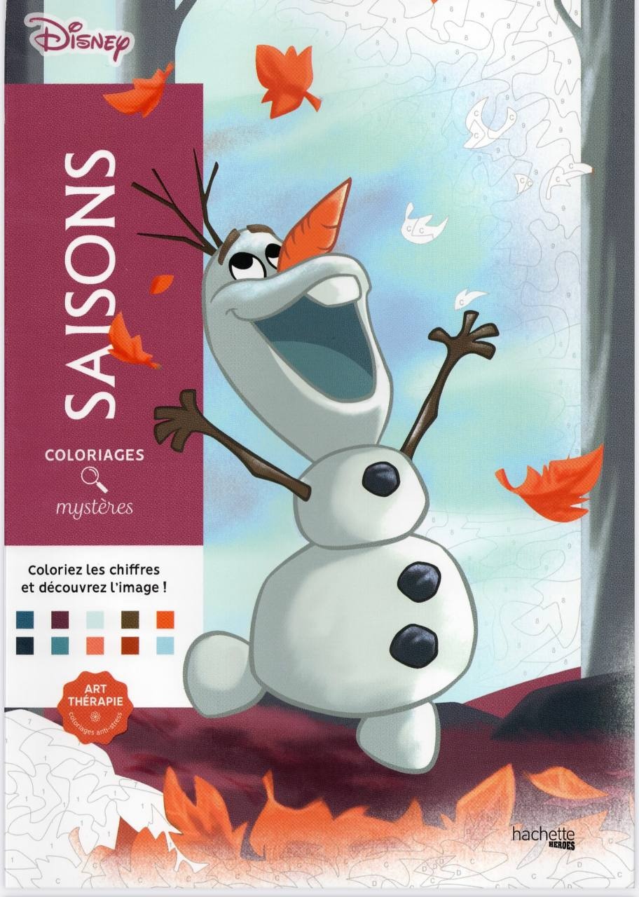 Saisons coloriages