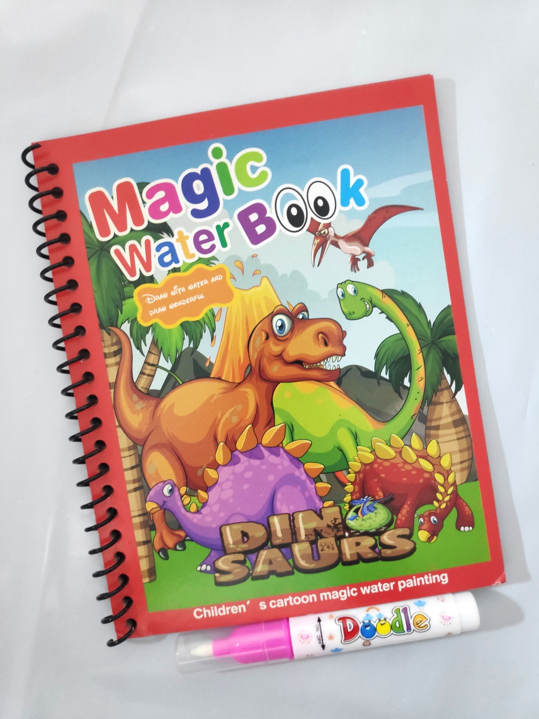 Раскраска Magic water Dino