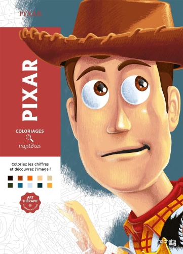 Раскраска Hachette Heroes Coloriages mysteres Pixar