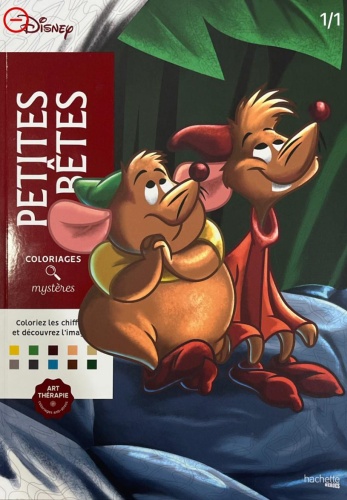 Раскраска Hachette Heroes Coloriages mysteres Petites Betes
