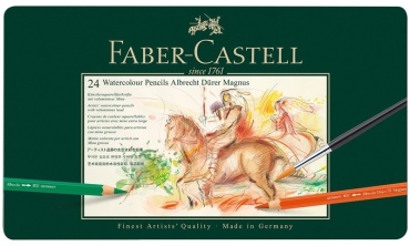 Цветные карандаши Faber-Castell 116924 форма шестигранная 24 шт