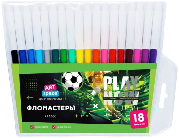 Фломастер ArtSpace 18 шт