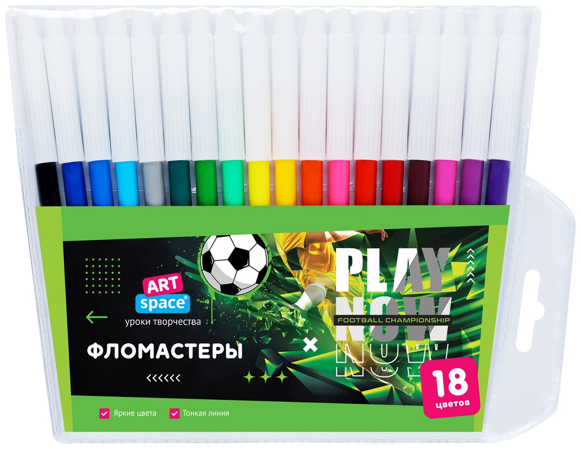 Фломастер ArtSpace 18 шт
