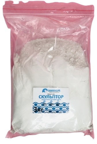 Гипс SAMARAGIPS Скульптор 3000 г