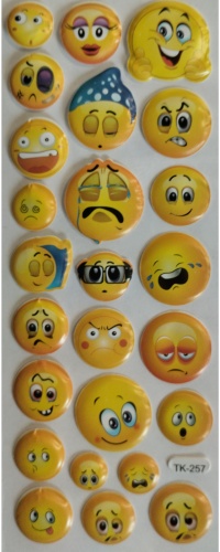 Наклейки Лист STICKERS.ONE TK-257 25