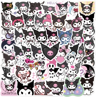 Наклейки Лист Куроми Kuromi 50