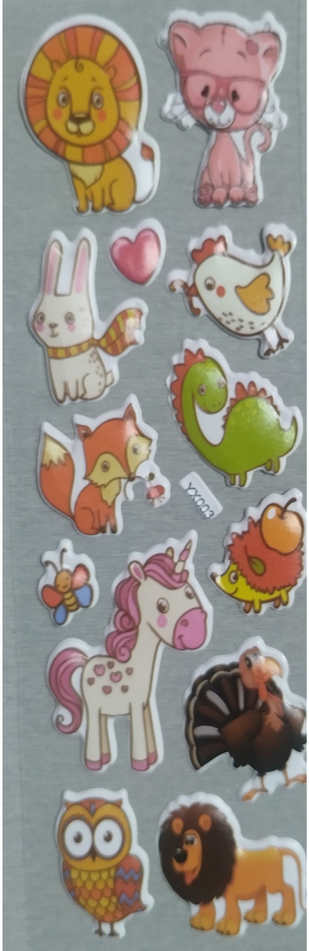 Наклейки Лист STICKERS.ONE 003 13
