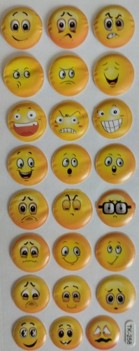 Наклейки Лист STICKERS.ONE TK-258 24