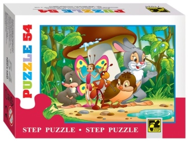Пазл Step Puzzle Любимые герои сказок 2174628-8 54 деталей