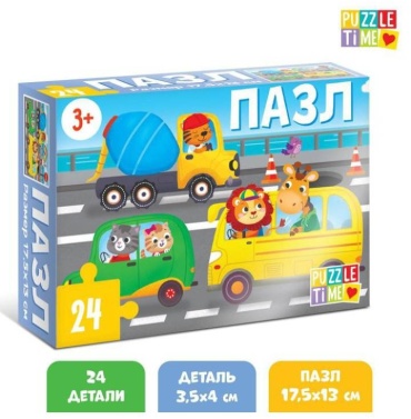 Пазл Puzzle Time В городе 7005865 24 детали