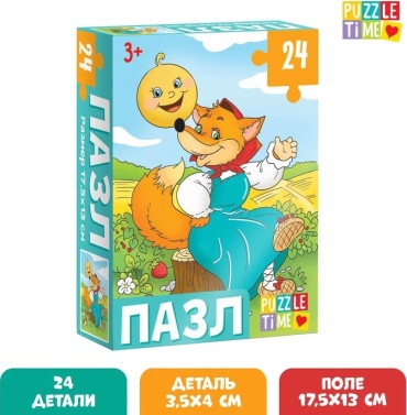 Пазл Puzzle Time Колобок 7005849 24 деталей