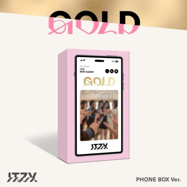 Музыкальный диск JYP ENTERTAINMENT ITZY - GOLD SPECIAL Edition PHONE BOX Version