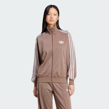 Олимпийка adidas логотип с монограммой коричневый