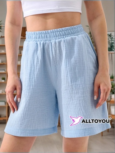 Шорты AllToYou голубой