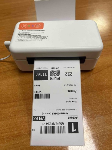 Принтер AiYin IP-802BT Bluetooth/USB белый