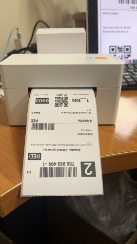Принтер AiYin A70 Bluetooth/USB белый