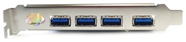 Переходник ViTi PCI-E - USB 3.0 A 4PU3