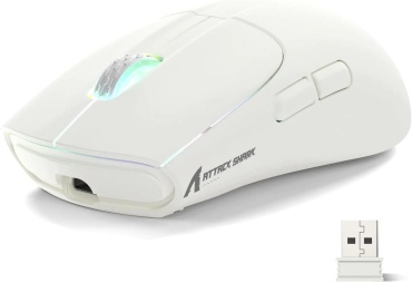 Мышь Attack Shark Attack Shark X5 RGB white белый