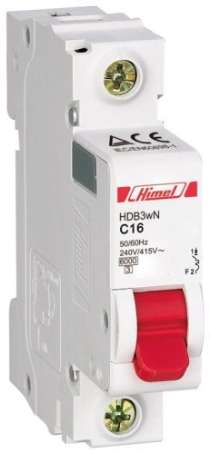 Himel автоматический выключатель 1P 50 A, 4.5 кА, 230/400 В