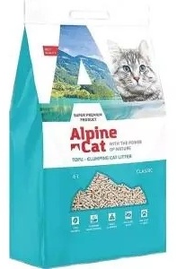 Наполнитель Alpine Cat тофу комкующийся 6 л