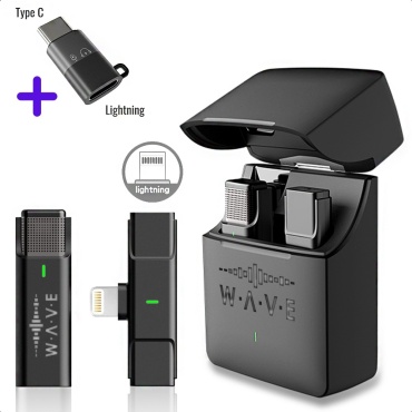 Микрофон WAVE Technology WV033A-L черный