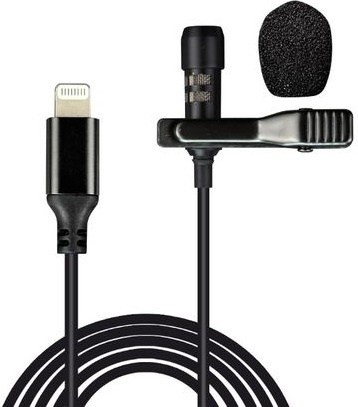 Микрофон Lavalier JH041 черный