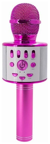Микрофон No Name WS-858L розовый