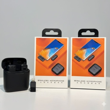 Микрофон J11 Wireless Lavalier Microphone черный