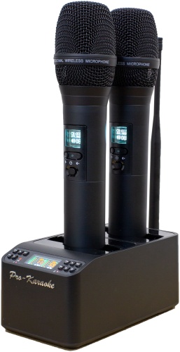 Микрофон Pro-karaoke Wireless Microphone Series черный