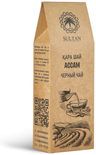 Чай Sultanshop Ассам черный листовой 100 г