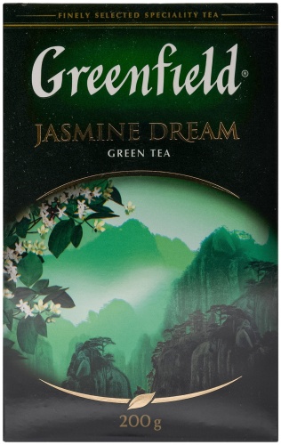 Чай Greenfield зеленый Jasmine Dream листовой в коробке 200 г