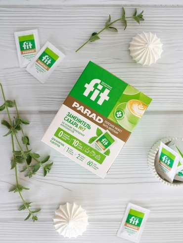 Fit Parad сахарозаменитель №7 на основе эритрита и стевии 90 шт