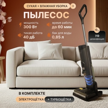 Пылесос Jetrix Y19 plus черный