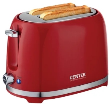 Тостер CENTEK СТ-1432 красный