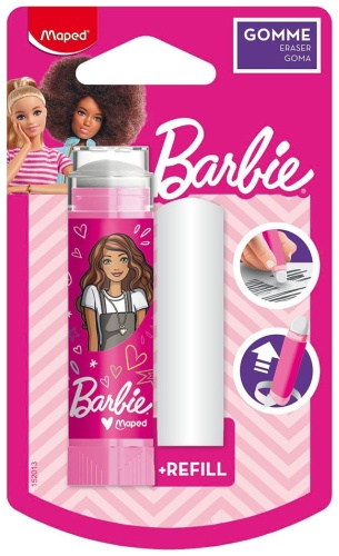 Ластик-карандаш Maped Barbie 152013, 2 шт