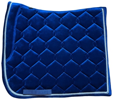 Вальтрап Для обычных лошадей TOTILLAS DRpad_velvet синий 70 см