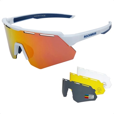 Спортивные очки ROCKBROS UV400 14210006001_1 белый