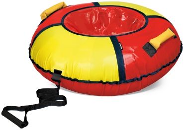 Тюбинг Nika kids 110 см красный, желтый