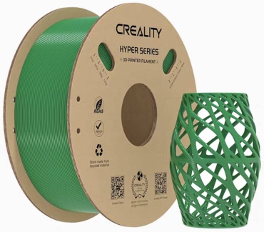 Пластик для 3D-печати Creality Hyper PETG 1.75 мм 1 кг зеленый