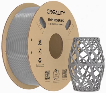 Пластик для 3D-печати Creality Hyper PETG 1.75 мм 1 кг серый