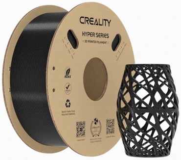 Пластик для 3D-печати Creality Hyper PETG 1.75 мм 1 кг черный