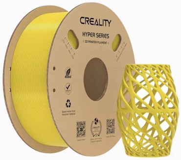 Пластик для 3D-печати Creality Hyper PETG 1.75 мм 1 кг желтый