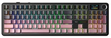 Клавиатура AULA F108 PRO Side-Printed розовый