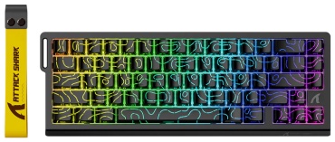 Клавиатура Attack Shark X68 HE Contour черный